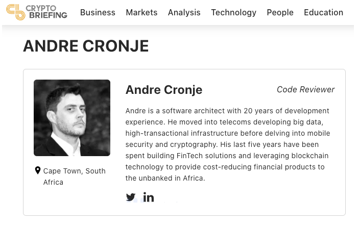 「病态的社区」与「键盘侠」逼走了Andre Cronje？