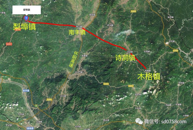 怀集诗洞将有高速经过规划线路都出来了