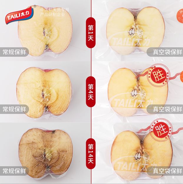 太力真空保鲜袋,中国航天员专用产品研制企业出品,3秒包装、自动密封,延长食物保鲜时间。黑科技复合材料,可微波炉加热,可循环使用 太力真空保鲜袋,中国航天员专用产品研制企业出品,3秒包装、自动密封,延长食物保鲜时间。黑科技复合材料,可微波炉加热,可循环使用