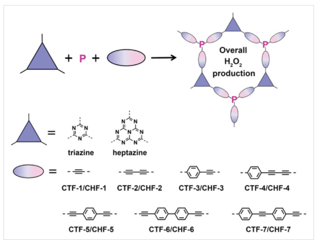 【计算文献解读】AEM：用于高性能光催化过氧化氢合成的磷炔基官能化共价三嗪/庚嗪基框架