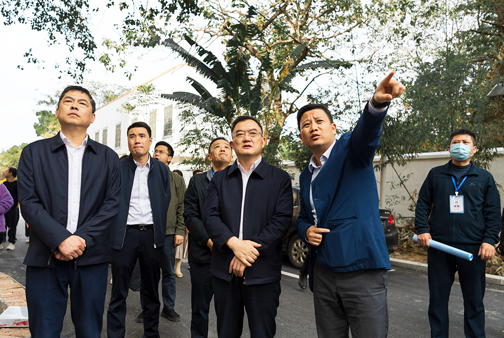 叶修堂实地督导城市水环境治理工作