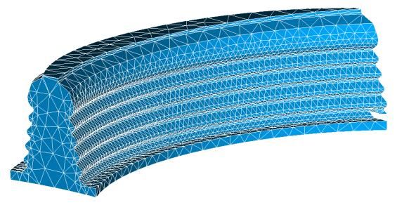 【EDF開源CAE】Code_Aster在BP100汽輪機葉片緊固件裂縫的危害性研究中的應用的圖11