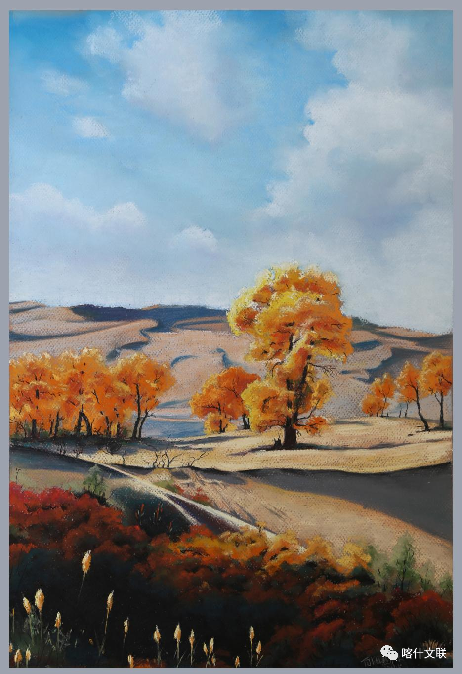 油画里的新疆-中新网·新疆