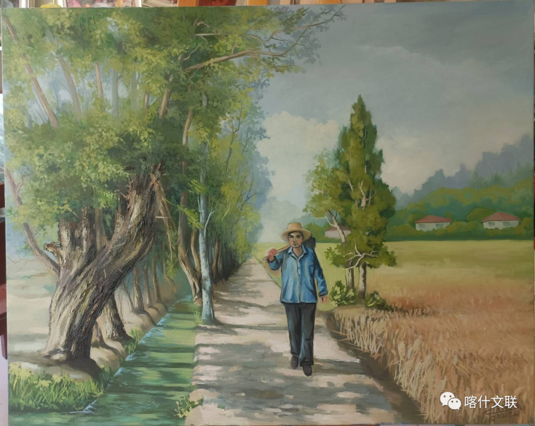 最美遇见!油画里的新疆-中新网·新疆