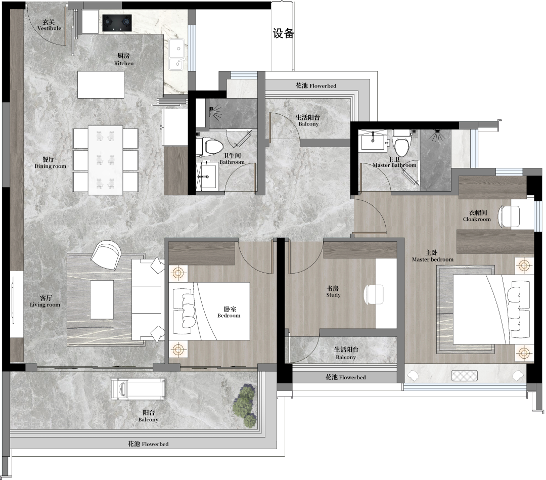 天河和樾府本周末开放实体售楼部和样板间