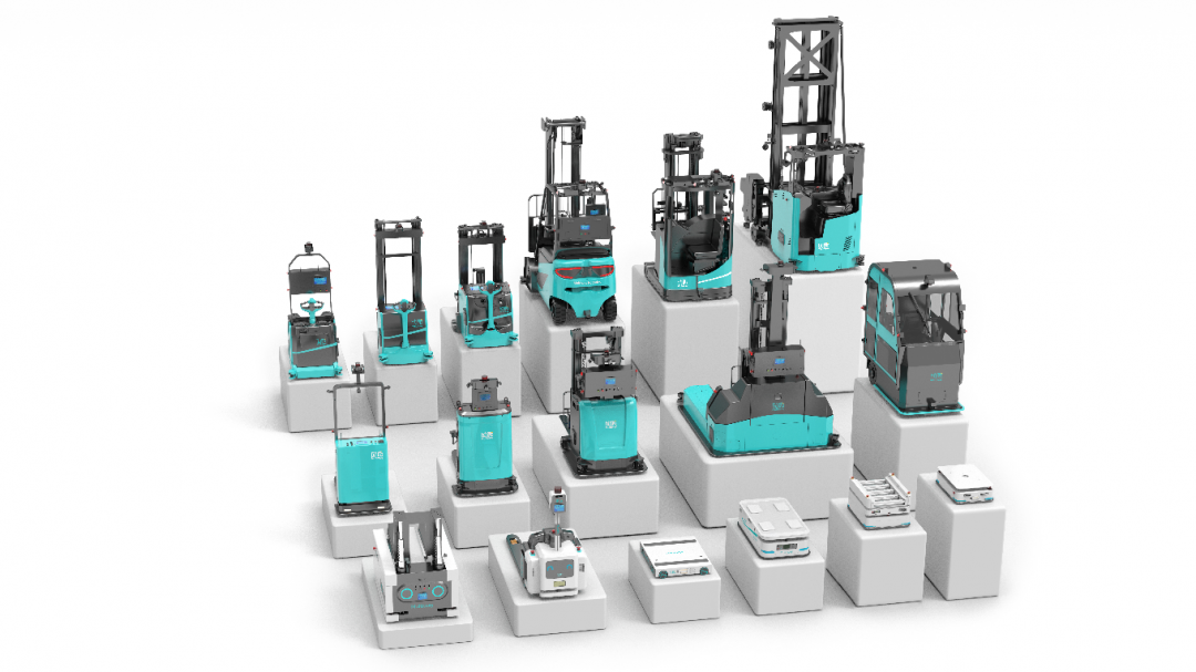 劢微机器人全系列智能无人叉车