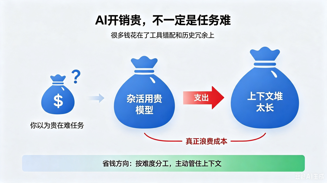 AI账单从2800元降至600元 三个使用习惯让每月开销省八成