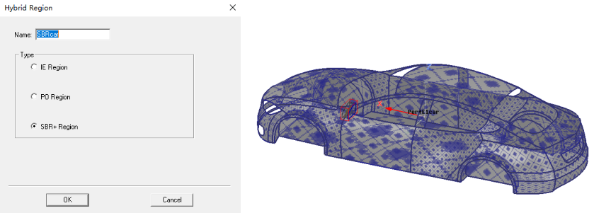 Ansys HFSS整车天线布局与辐射近场仿真应用的图4