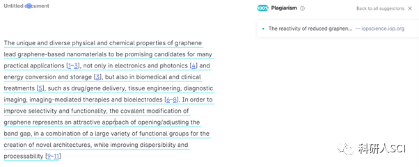 Grammarly的剽窃检测靠谱吗 投必得学术 微信公众号文章阅读 Wemp