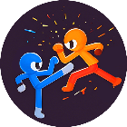 火柴人双人竞技场小游戏