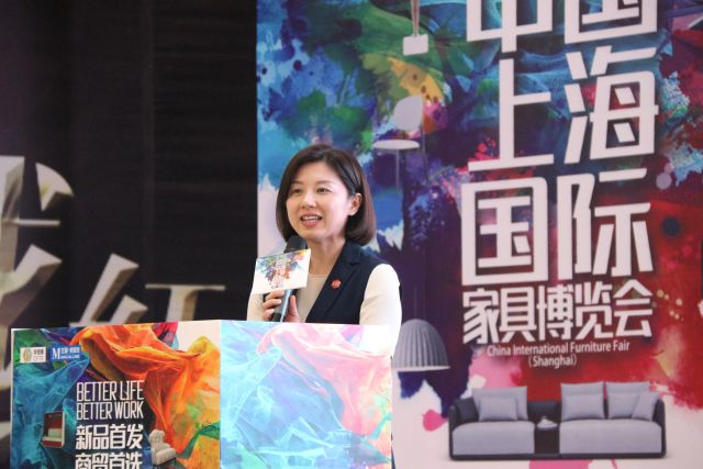 中国家博会代表邓晶晶女士 全球家居生活典范
