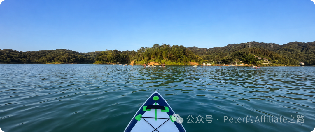 河源万绿湖桨板体验工作日人少水静适合远程办公户外放空