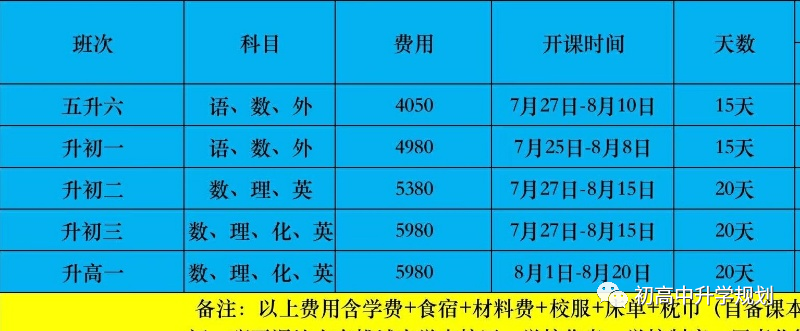暑期预科衡水研学班 暑期预科衡水研学班