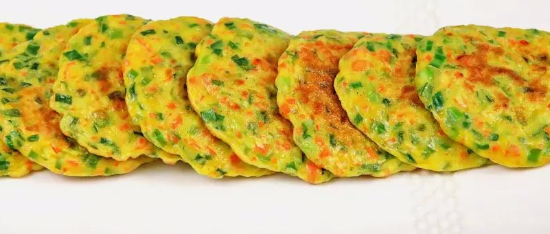 五分钟搞定全家爱吃的蔬菜煎饼|香喷喷早餐