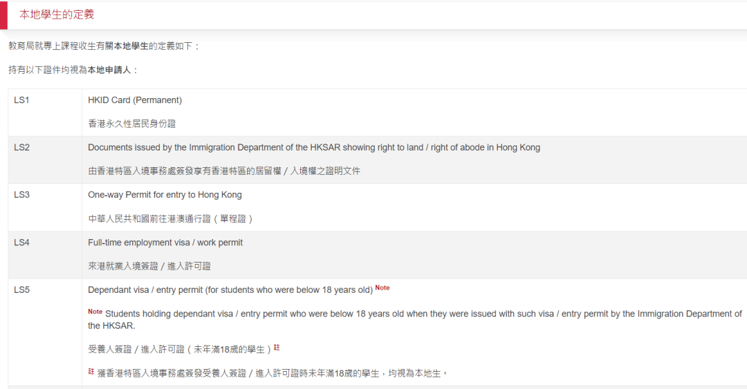 2025年香港永居与非永居DSE考试差异