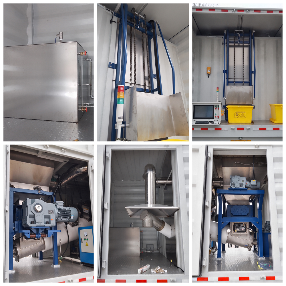 助力冬奥 | 医废车现场展示，守卫“最后一道防线”