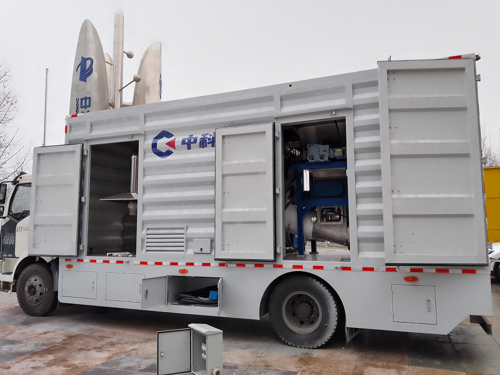 助力冬奥 | 医废车现场展示，守卫“最后一道防线”