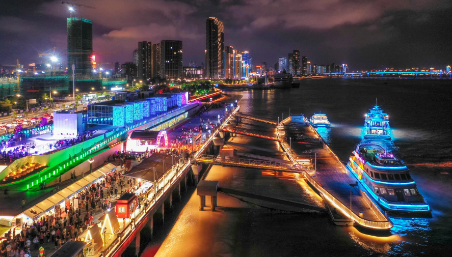 夜游夜市夜食夜娱2020温州夜间文旅消费季启幕