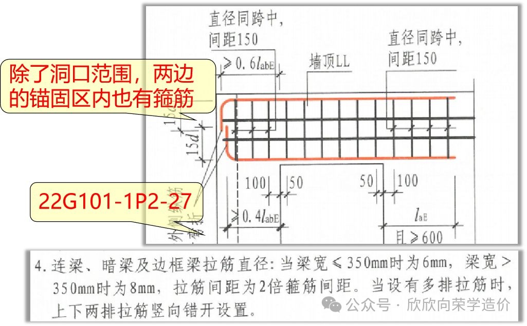 讲解连梁钢筋是如何计算的