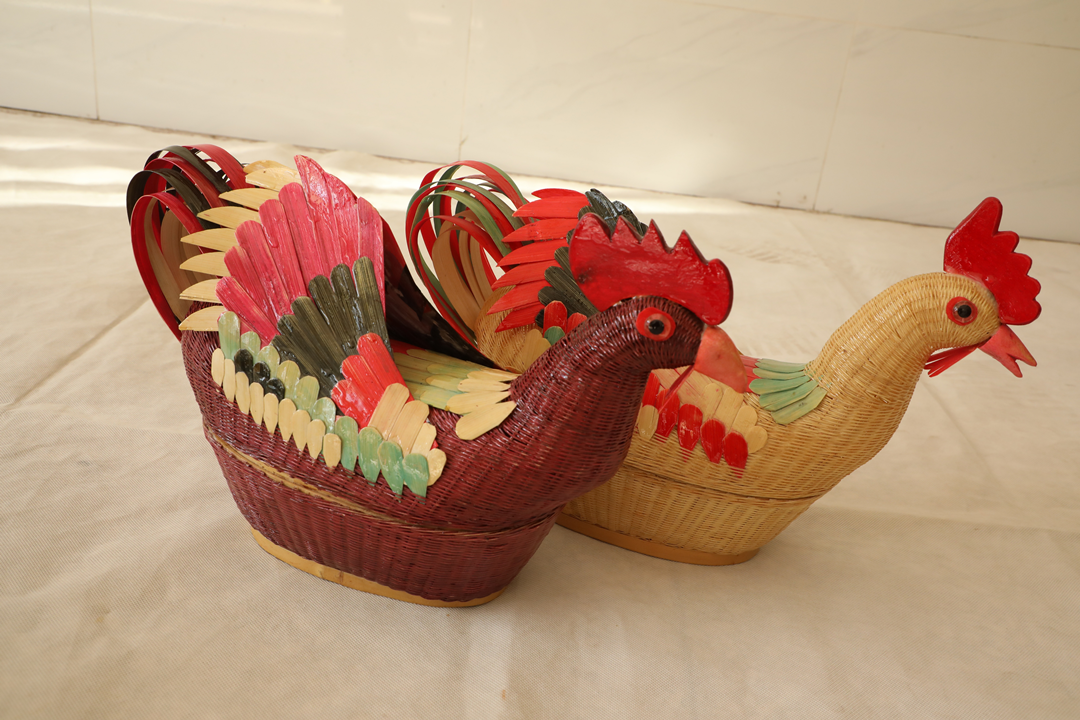 九江市非物质文化遗产代表性项目展播瑞昌竹编