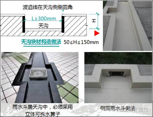 (5) 屋面避雷带做法