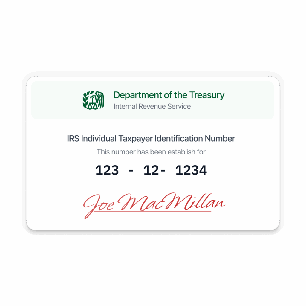 ITIN - Get Your Taxpayer Identification Number - Clemta