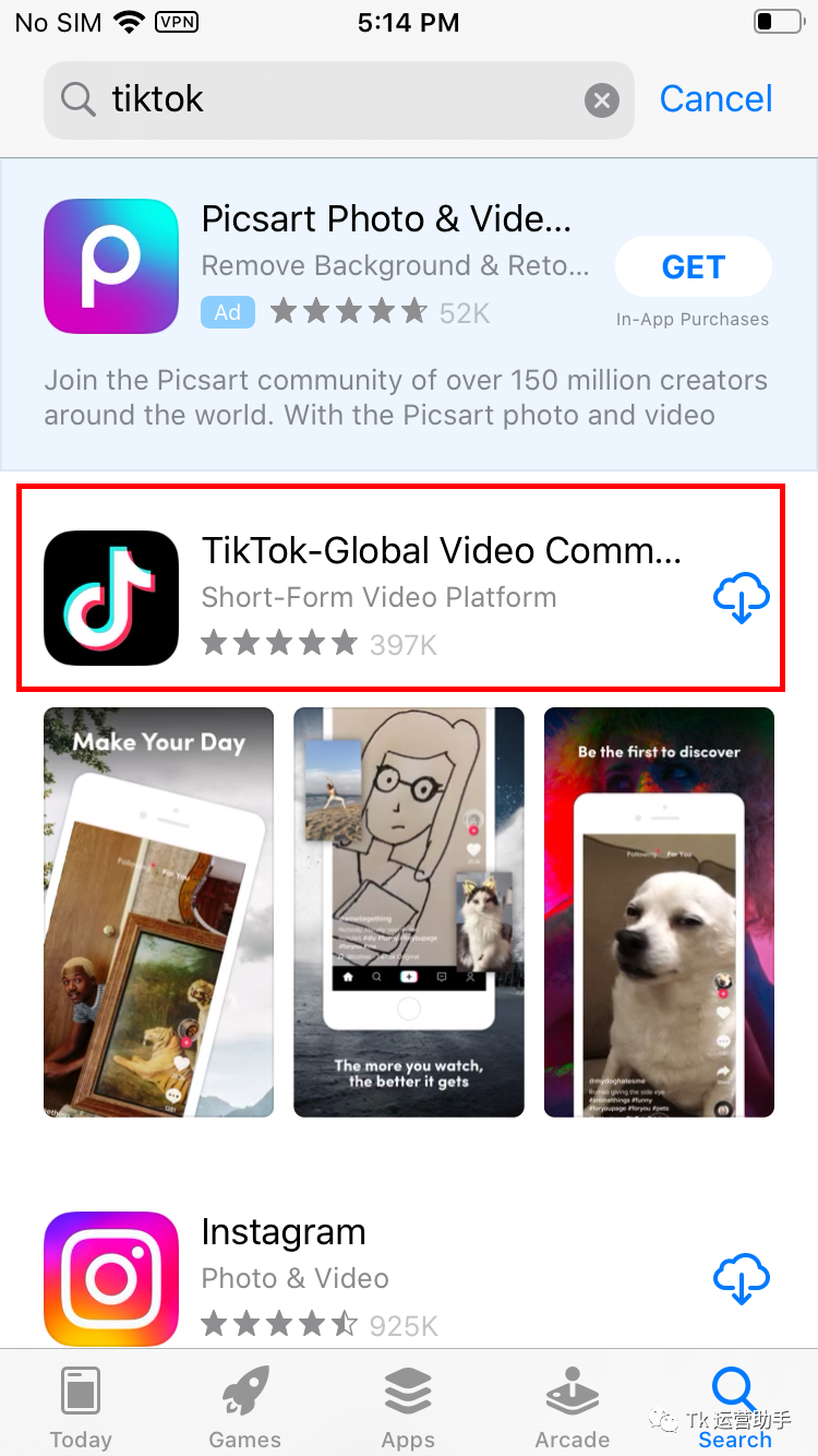 TikTok下载使用保姆级教程（苹果手机）