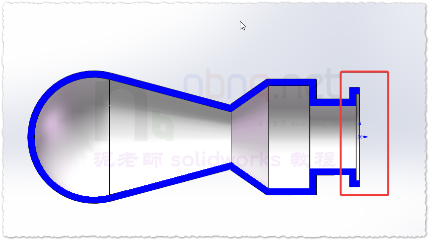 solidworks多厚度抽壳应用案例的图2