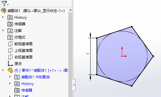 我认为这样用solidworks绘制足球才是合理的，你觉得呢？的图1