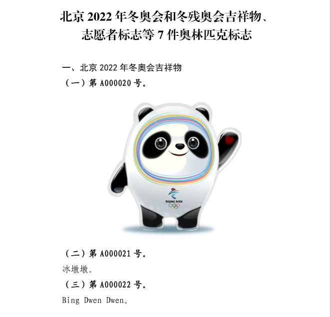 人人都爱的冰墩墩，竟是知产“大咖” 第7张