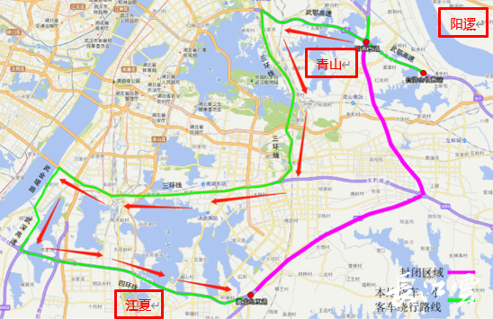 下周，武汉这段高速交通管制，交警发布最新提示！