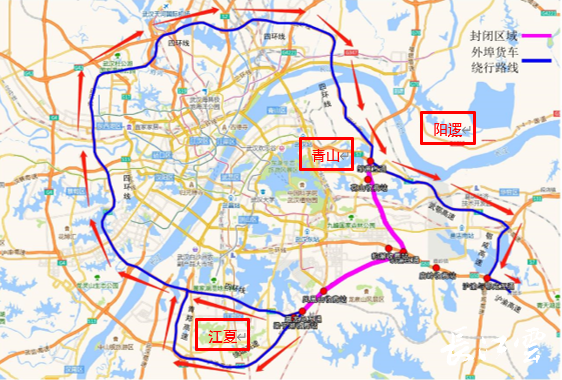 下周，武汉这段高速交通管制，交警发布最新提示！