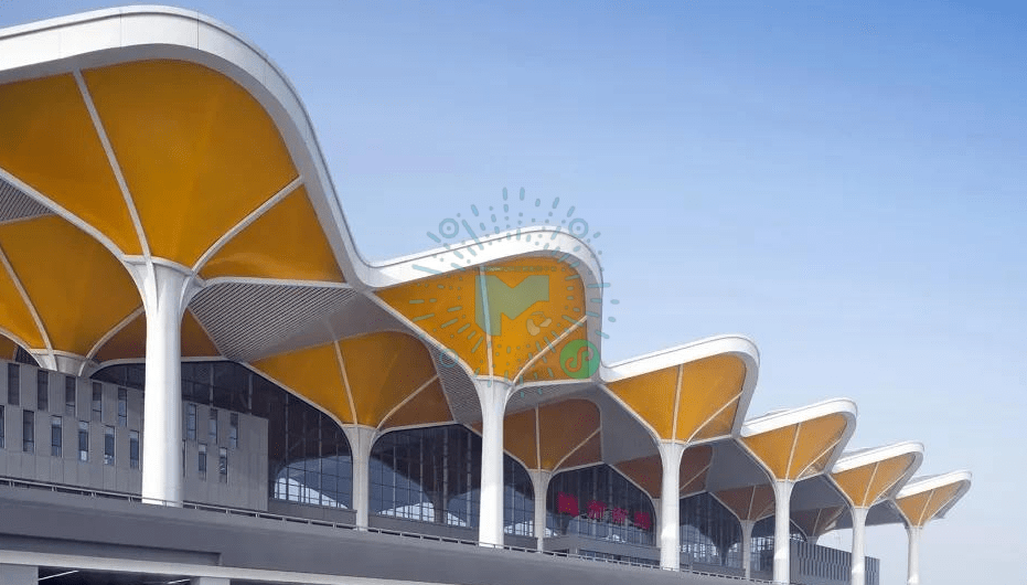 随州高铁站膜结构建筑 随州高铁站膜结构建筑