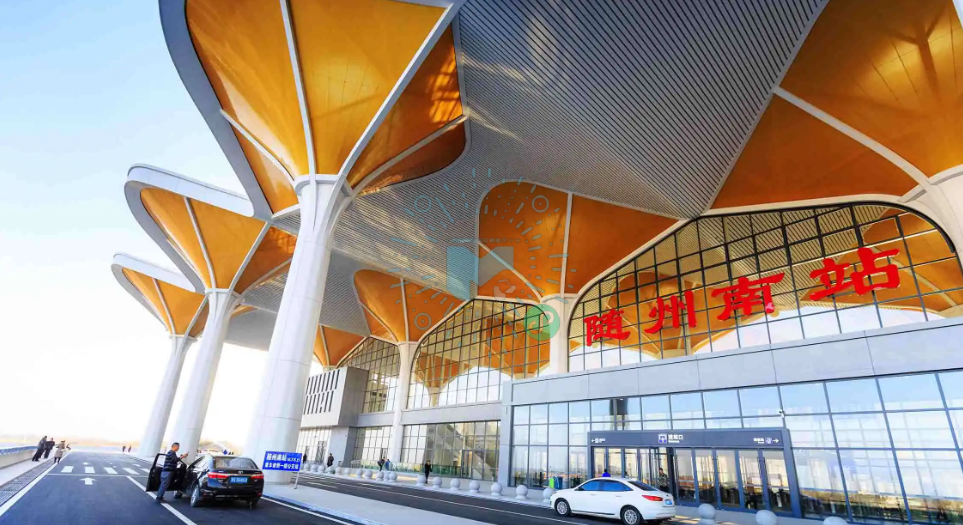随州高铁站膜结构建筑2 随州高铁站膜结构建筑2