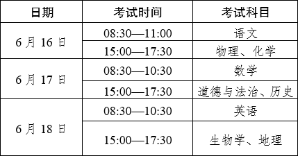 云南招生考试 云南省招考院重要提示：2023年初中学业水平考试温馨提示
