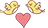 情人节 成双成对 分割线