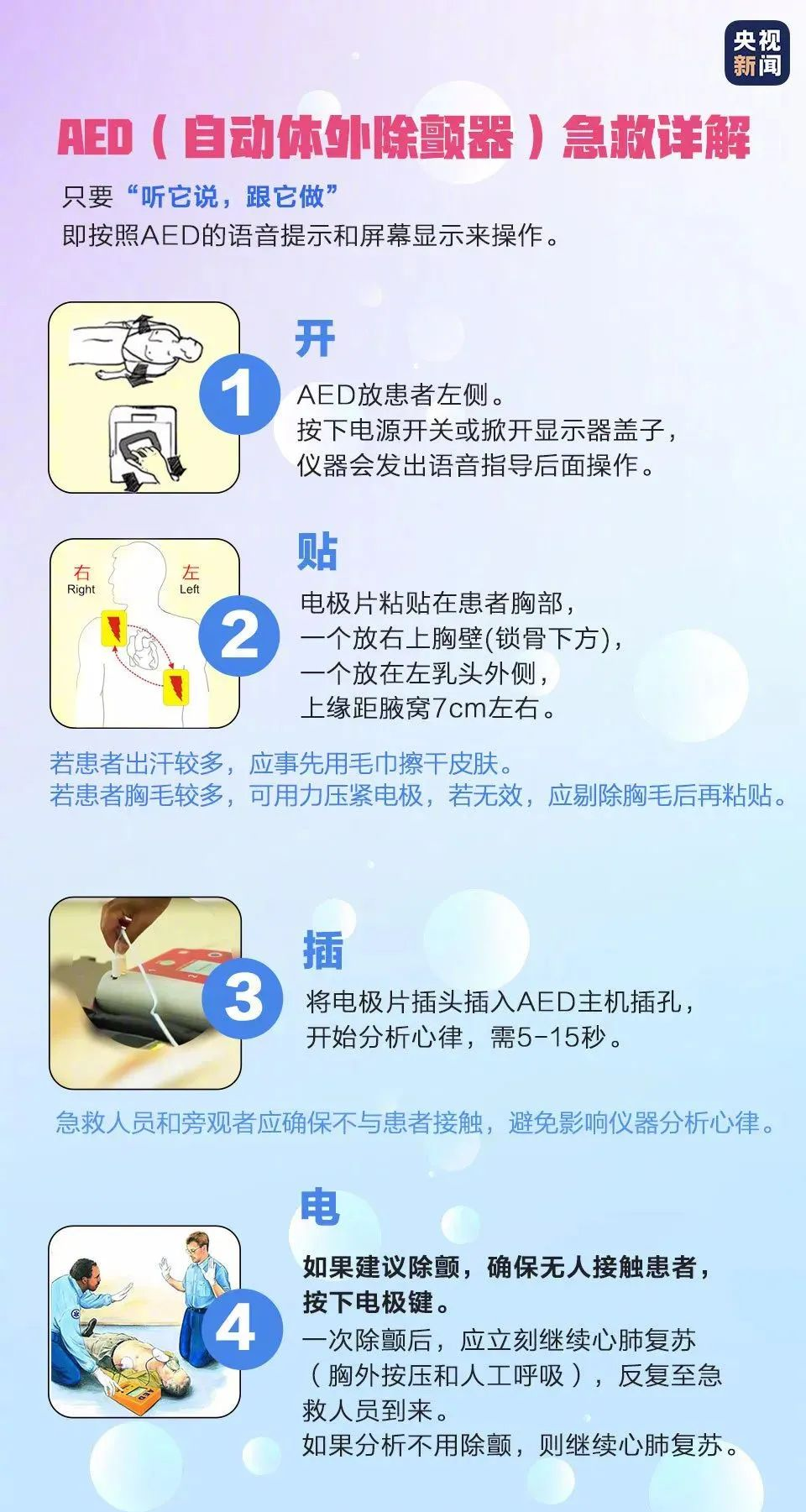 心脏骤停！急救时除颤仪该如何操作？