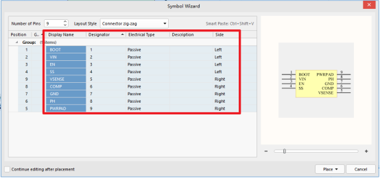 【Altium知识小课14】原理图库中如何使用封装向导快速创建元件？的图4