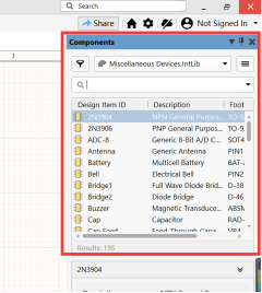 【Altium知識小課07】 左邊的元件列表庫消失時，如何從菜單欄上調出？的圖1