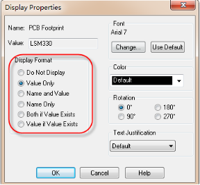 【知识分享】63. Orcad绘制原理图时，对某些属性隐藏或者显示应该怎么处理呢？的图6