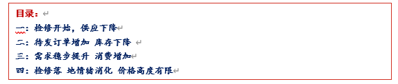 [隆众聚焦]: 检修如期而至  纯碱供减需增