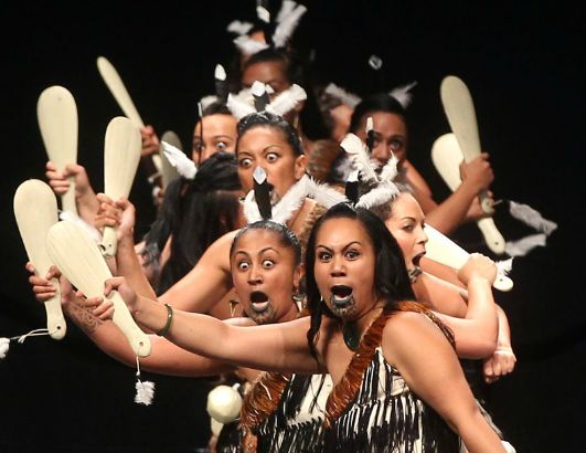 现在更多时候,毛利人跳起哈卡舞,是与祖先部落交流,也表达对客人和