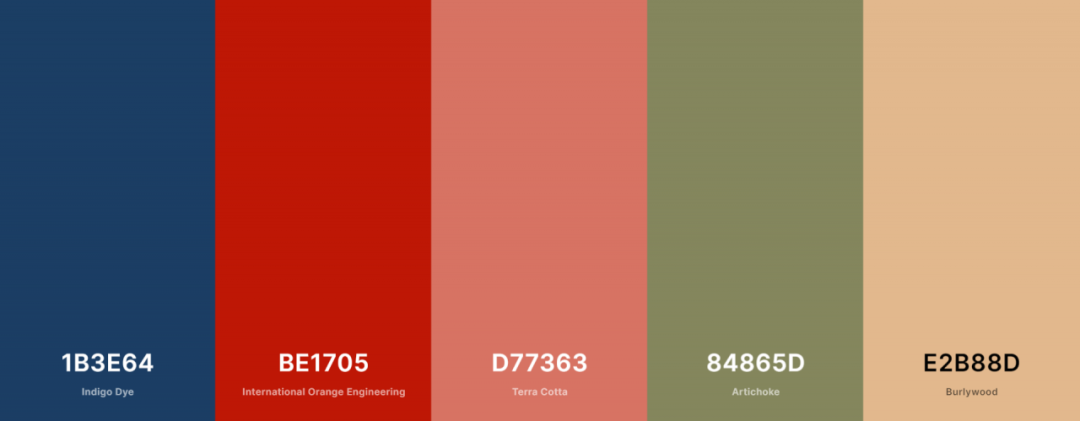 高级感满满的配色大赏