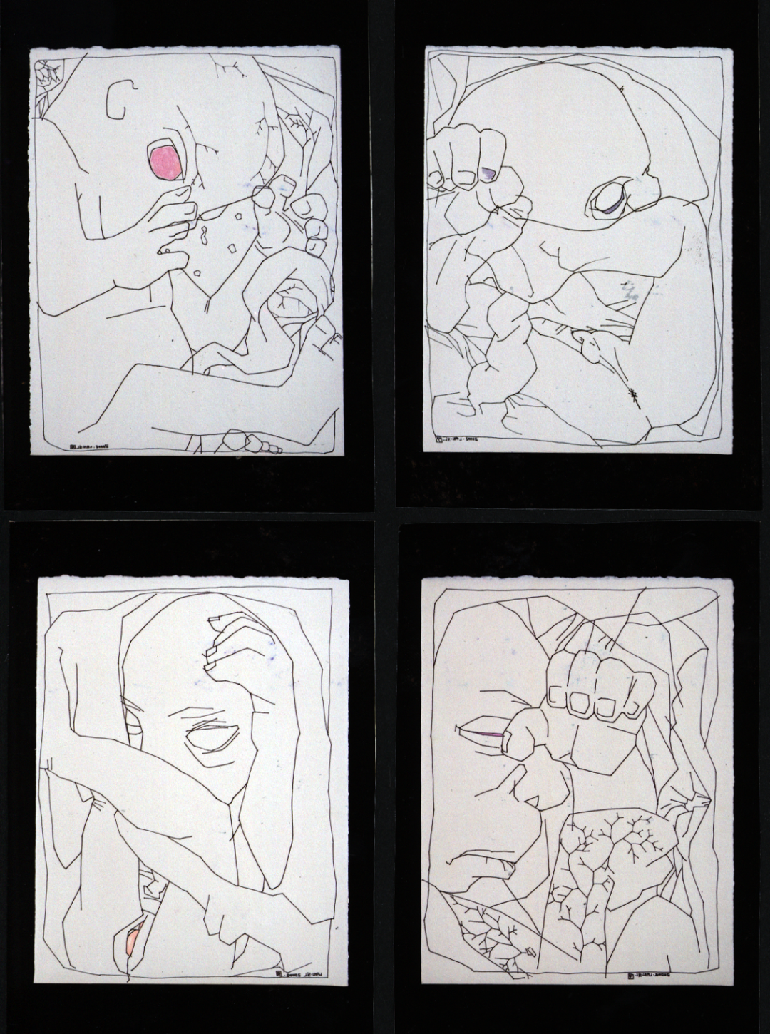 《繁衍》兰一_纸本墨汁_2002 .bmp