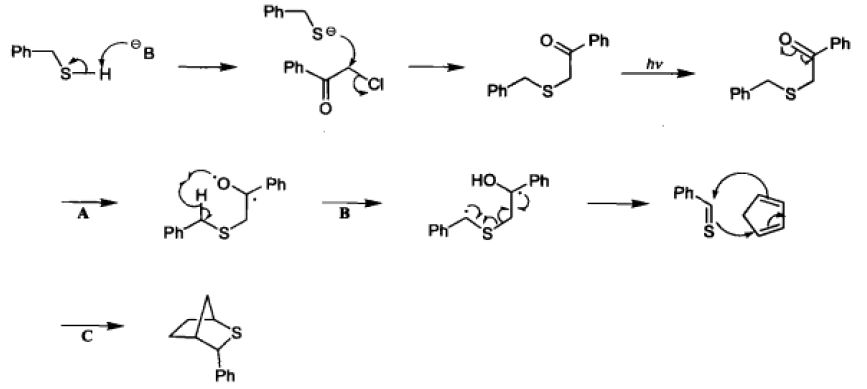 形成稳定的苄基自由基