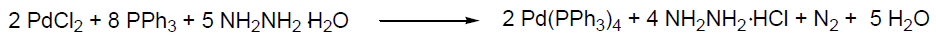 几种钯催化剂的合成的图1