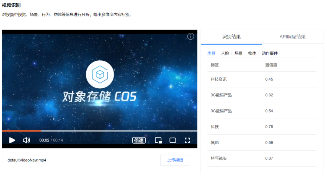 智能存储 ：一站式AI内容识别加速内容生产