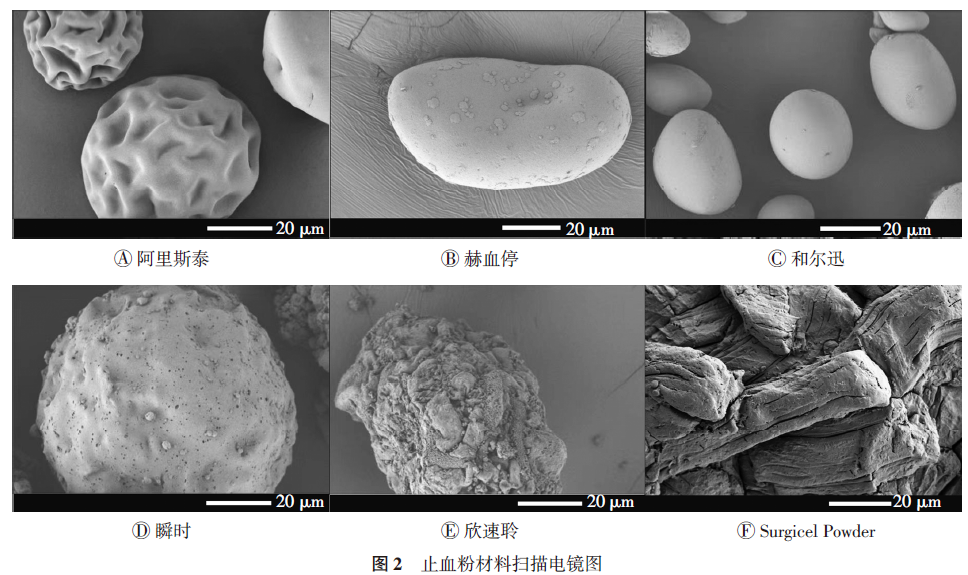 止血微球怎么用外科止血粉的微观结构分析与止血性能研究_https://www.jmylbn.com_新闻资讯_第9张