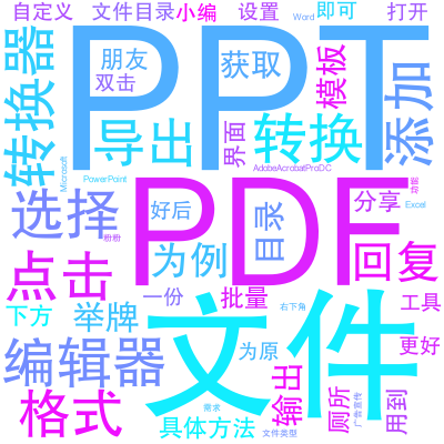 pdf转换ppt