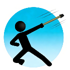 火柴人扔剑闯关游戏